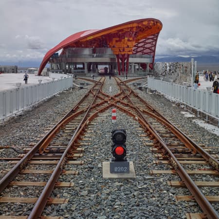Chaka Salt Lake Tourist Railway Station